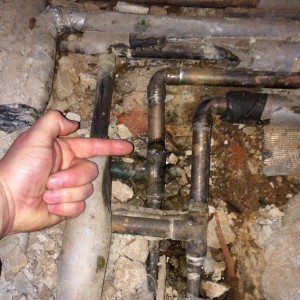heating leak detection